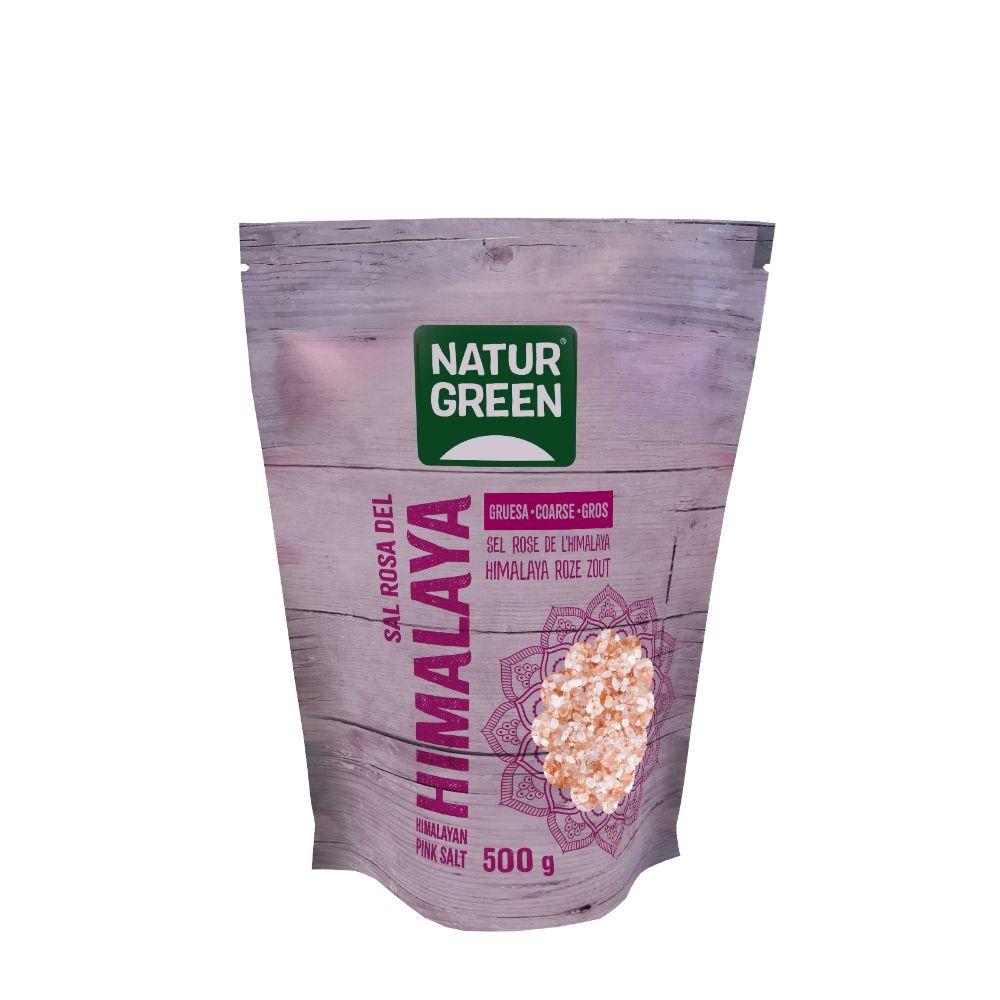 SAL HIMALAYA ROSA GRUESA 500G NATURGREEN