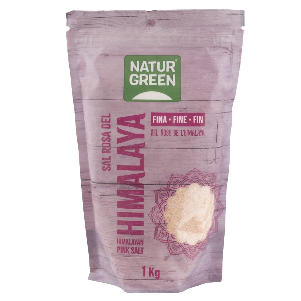 SAL ROSA HIMALAYA FINA 1KG NATURGREEN