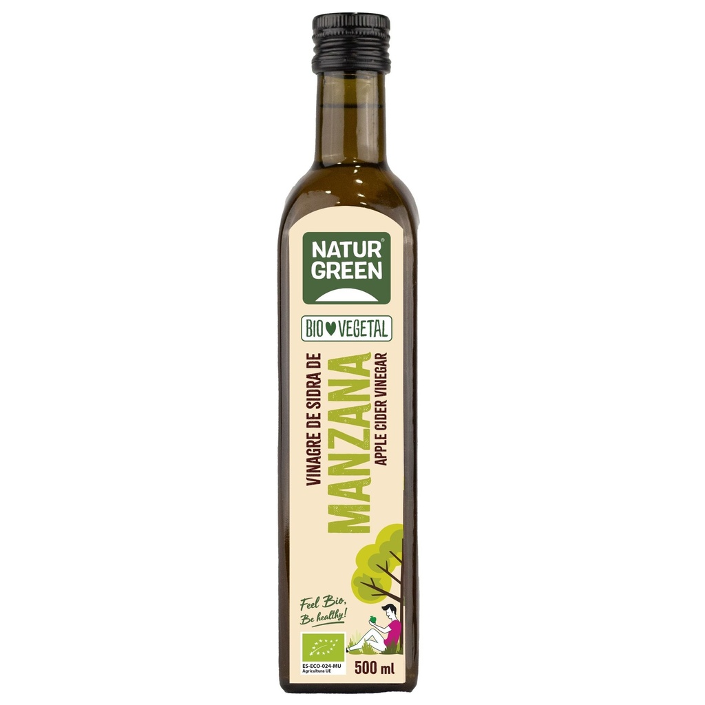 VINAGRE DE SIDRA DE MANZANA 500ML NATURGREEN