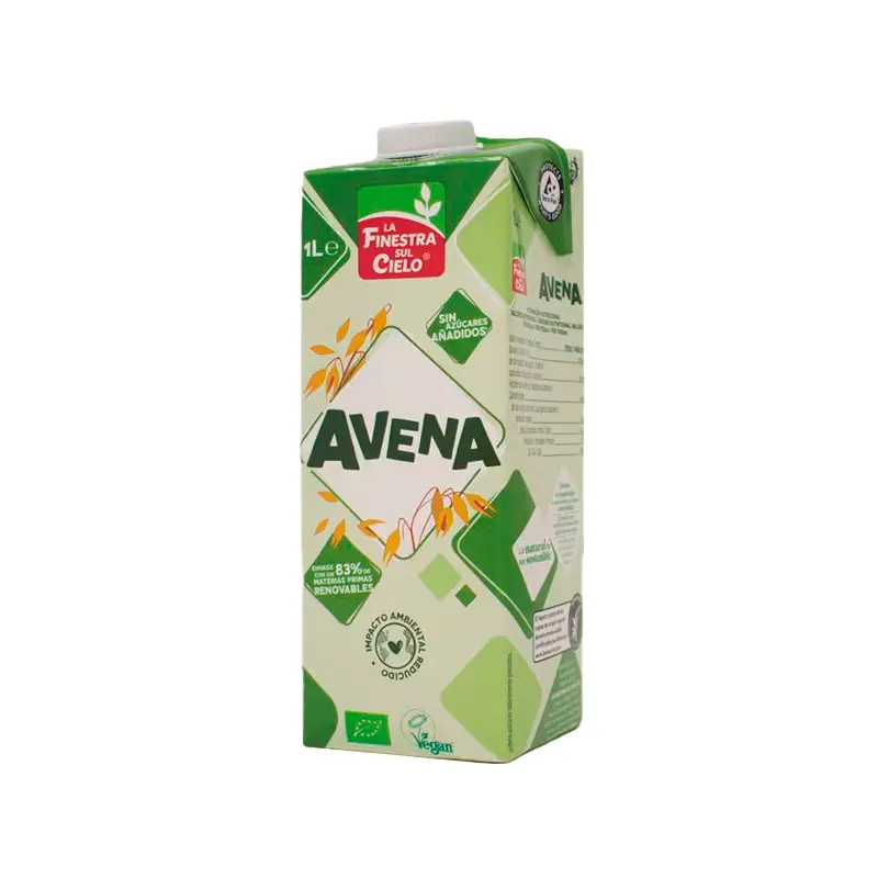 BEBIDA DE AVENA SIN GLUTEN 1L FINESTRA
