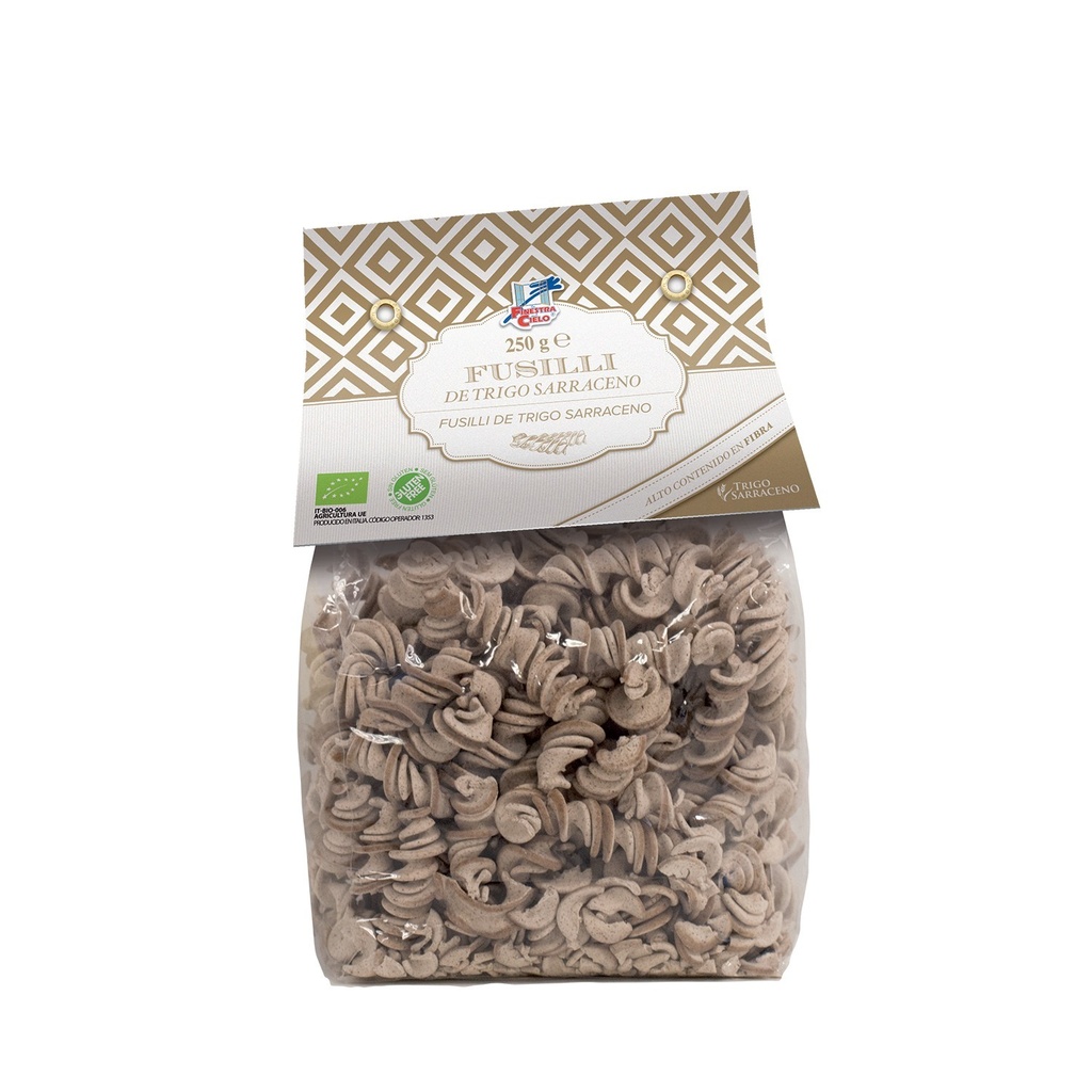 FUSILLI TRIGO SARRACENO SIN GLUTEN 250G FINESTRA