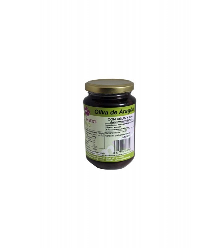 ACEITUNA DE ARAGÓN CON ACEITE 200G ONYAR