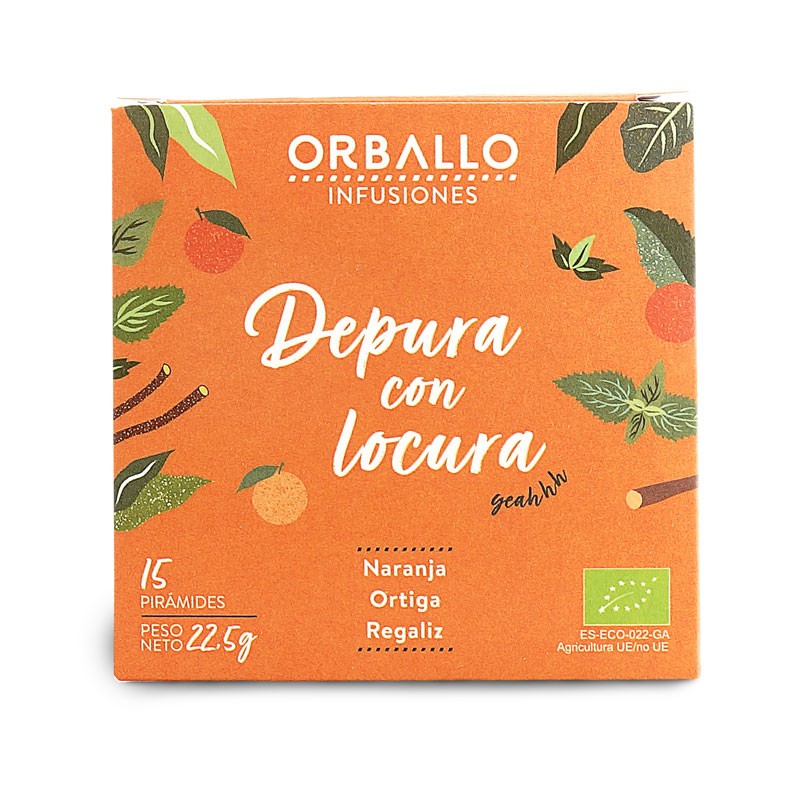 INFUSIÓN DEPURA CON LOCURA 15UD ORBALLO