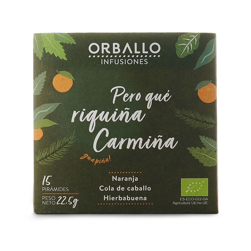 INFUSIÓN PERO QUE RIQUIÑA CARMIÑA 12UD ORBALLO