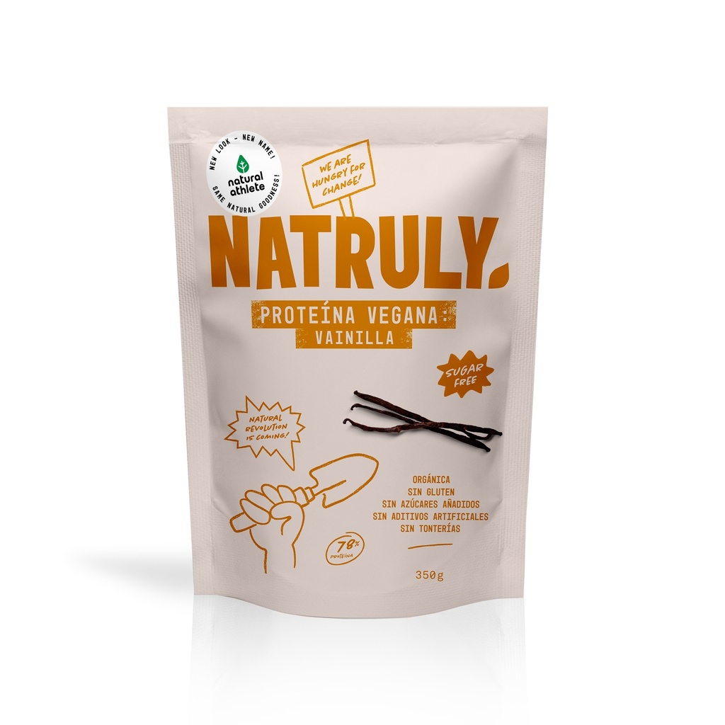 PROTEÍNA VEGANA VAINILLA BIO 350G NATRULY