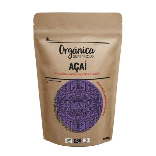 [28835] AÇAI DO BRASIL RAW 100G ORGANICA SUPERFOODS