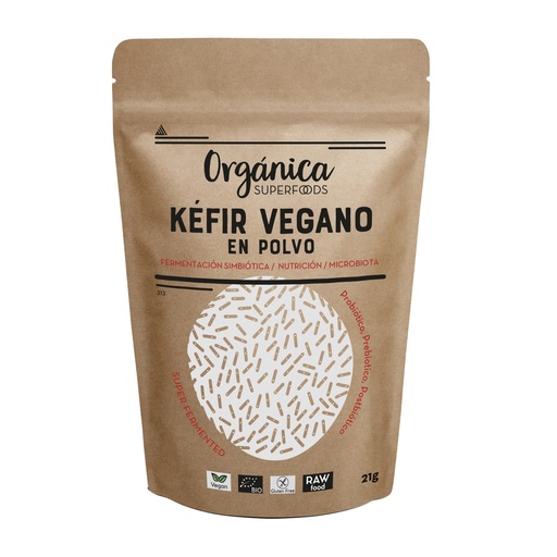 [28847] SUPER FERMENTED KEFIR VEGANO 21G ORGANICA SUPERFOODS