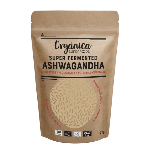 [28845] SUPER FERMENTED ASHWAGANDHA 21G BIO ORGANICA SUPERFOODS