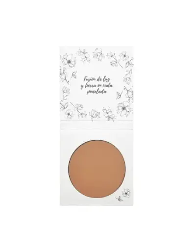 [29840] MAQUILLAJE POLVO COMPACTO 02 BEIGE NATURABIO