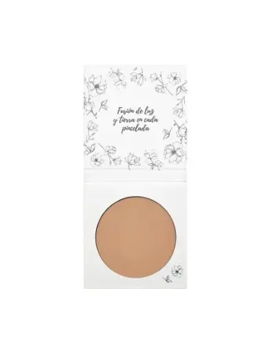 [29841] MAQUILLAJE POLVO COMPACTO 03 TERRACOTA NATURABIO
