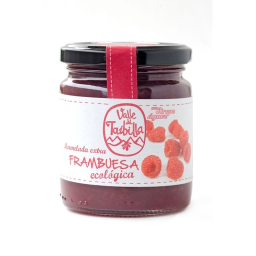 [11269] MERMELADA FRAMBUESA AGAVE 260G VALLE DE TAIBILLA