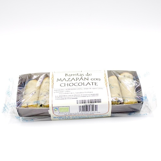 [29602] BARRITAS DE MAZAPAN Y CHOCOLATE 130G BIOGREDOS