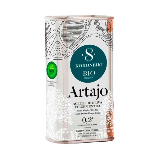 [20081] ACEITE OLIVA V.E. KORONEIKI ARTAJO 8 LATA 250ML ARTAJO