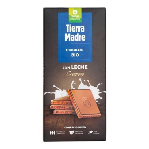 [12991] CHOCOLATE CON LECHE BIO 100G TIERRA MADRE