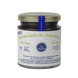 MERMELADA ARÁNDANOS SIN AZÚCAR 250G LOS ARÁNDANOS