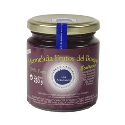 MERMELADA FRUTOS DEL BOSQUE SIN AZÚCAR 250G LOS ARÁNDANOS