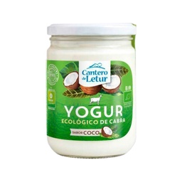 YOGUR DE CABRA CON COCO 420G EL CANTERO DE LETUR