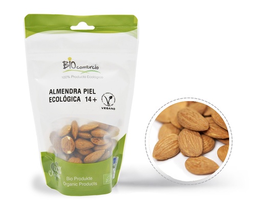 [27575] ALMENDRA NATURAL CON PIEL 100G BIOCOMERCIO