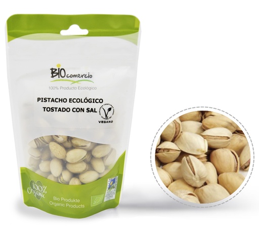 [27594] PISTACHO TOSTADO CON SAL 100G BIOCOMERCIO