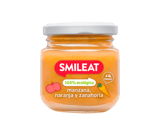 [22686] POTITO MANZANA NARANJA Y ZANAHORIA 130G SMILEAT