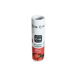 BÁLSAMO LABIAL BRILLO FRESA KARITÉ NATURABIO