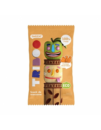 [22682] SNACK DE MANZANA 25G SMILEAT