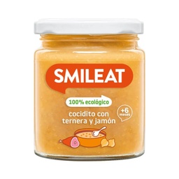 POTITO DE COCIDITO CON TERNERA Y JAMÓN 230G SMILEAT