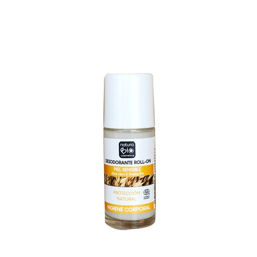 [26941] DESODORANTE ROLL-ON PIEL SENSIBLE 50ML NATURABIO