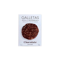 GALLETAS AVENA CHOCOLATE 8UD 180G SIERRA ECO FOODS