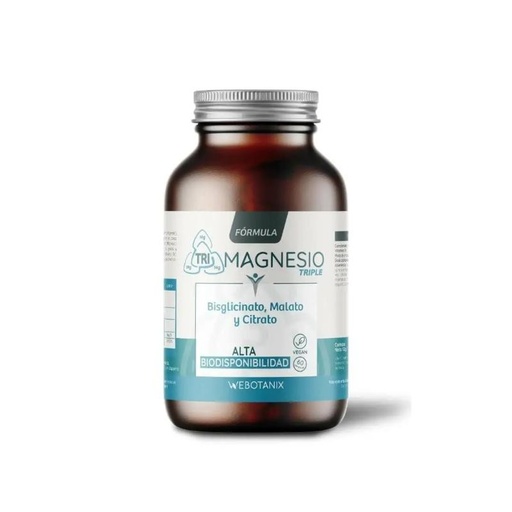 [29373] TRIPLE MAGNESIO FÓRMULA 60 CAP WEBOTANIX