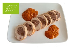 PECHUGA DE POLLO RELLENA ASADA 450G aprox FRESCO Y COCINADO