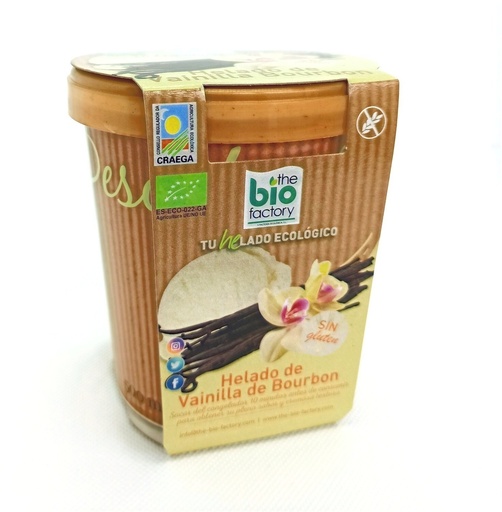 [15098] HELADO VAINILLA 480ML THE BIO FACTORY