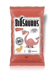 SNACK SABOR KETCHUP BIO 50G BIOSAURUS