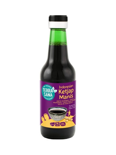 [30036] KETJAP MANIS INDONESIO 250ML TERRASANA