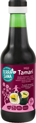 [23855] TAMARI SALSA DE SOJA SUAVE SIN GLUTEN 250ML TERRASANA