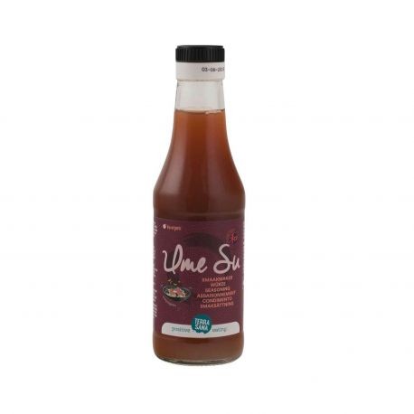 [23884] UME SU CONDIMENTO DE UMEBOSHI 250ML TERRASANA