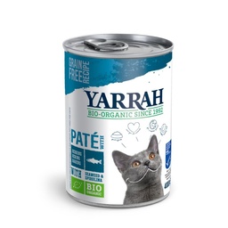 COMIDA LATA PARA GATOS CON PESCADO 400G BIO YARRAH