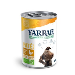 COMIDA PERRO LATA PATÉ POLLO 400G YARRAH