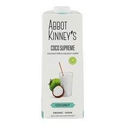 BEBIDA VEGETAL COCO SUPREME BIO 1L ABBOT KINNEYS