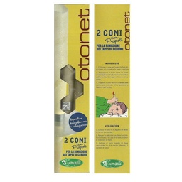 CONOS DE CERA PARA LOS OÍDOS 2UD OTONET SANGALLI