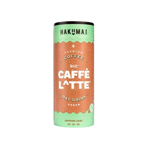[27666] BEBIDA DE AVENA CON CAFÉ KAFE LATTE 235ML HAKUMA