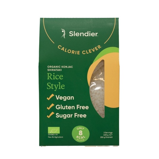[10890] PASTA KONJAC ARROZ 400G SLENDIER