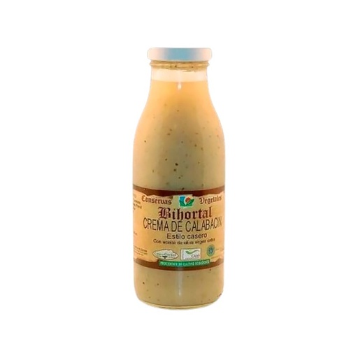 [7737] CREMA CALABACÍN 500ML BIHORTAL
