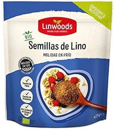 SEMILLAS LINO MOLIDAS 425G BIO LINWOODS