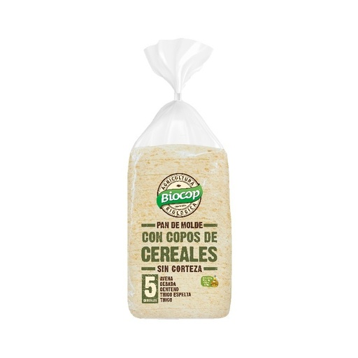 [26922] PAN MOLDE 5 COPOS CEREALES SIN CORTEZA 300G BIOCOP
