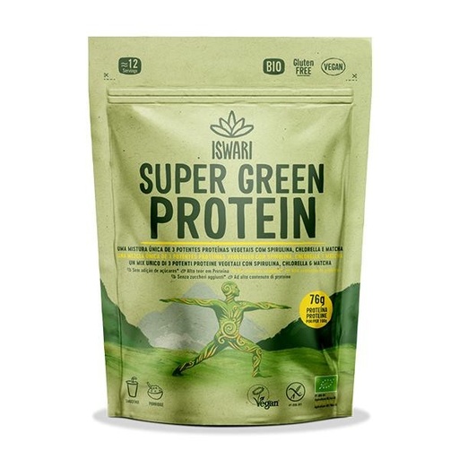 [21895] SUPER GREEN PROTEIN 250G ISWARI