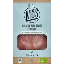 MUSLO DE PAVO COCIDO ECOLÓGICO 80G BIO MOS