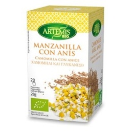 INFUSIÓN MANZANILLA ANÍS 20UD 28G ARTEMIS