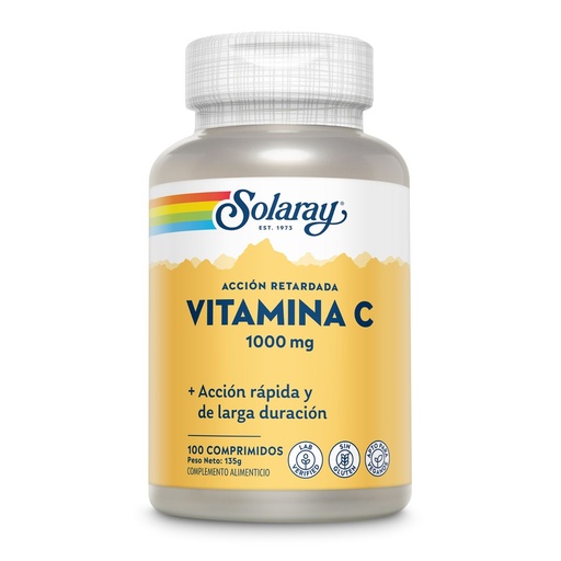 [11572] VITAMINA C 1000MG 100COMPR. SOLARAY