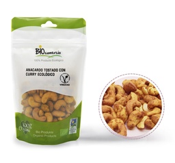 ANACARDO TOSTADO CURRY 100G BIOCOMERCIO